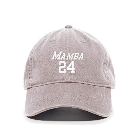 Mamba 24 Kobe Baseball Cap Embroidered Cotton Adjustable Dad Hat