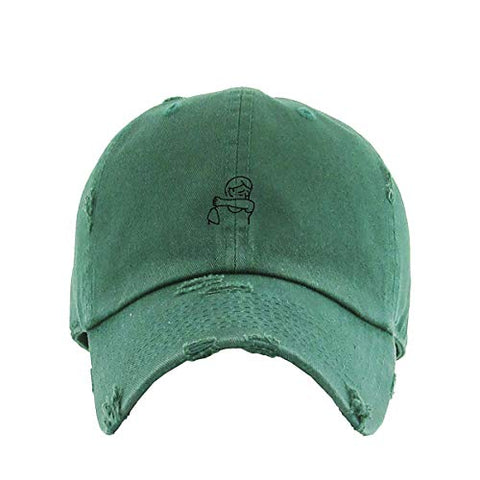 Coughing Guy Vintage Baseball Cap Embroidered Cotton Adjustable Distressed Dad Hat