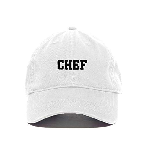 Chef Baseball Cap Embroidered Cotton Adjustable Dad Hat