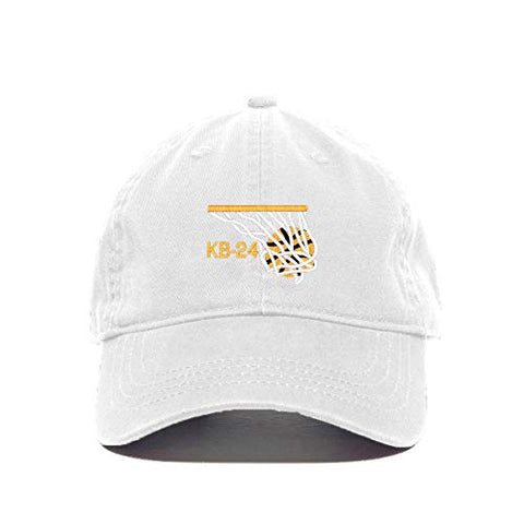 Kobe KB-24 Baseball Cap Embroidered Cotton Adjustable Dad Hat