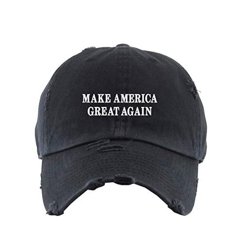 Make America Great Again Vintage Baseball Cap Embroidered Cotton Adjustable Distressed Dad Hat