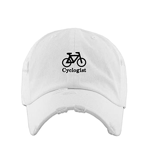 Cyclogist Vintage Baseball Cap Embroidered Cotton Adjustable Distressed Dad Hat