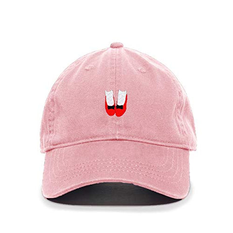 Lady Shoes Baseball Cap Embroidered Cotton Adjustable Dad Hat