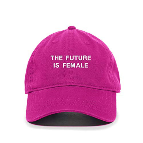 The Future is Female Baseball Cap Embroidered Cotton Adjustable Dad Hat