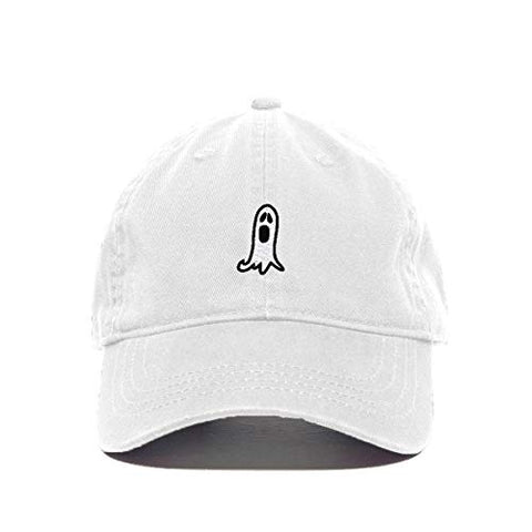 Scary Ghost Screaming Halloween Baseball Cap Embroidered Cotton Adjustable Dad Hat