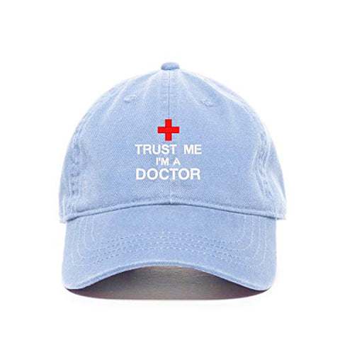 Trust Me I'm A Doctor Baseball Cap Embroidered Cotton Adjustable Dad Hat