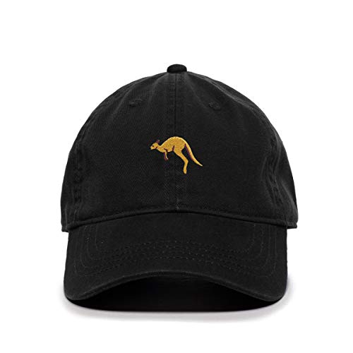 Kangaroo Baseball Cap Embroidered Cotton Adjustable Dad Hat