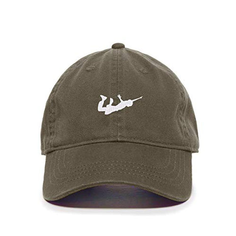 Guy Flying Baseball Cap Embroidered Cotton Adjustable Dad Hat