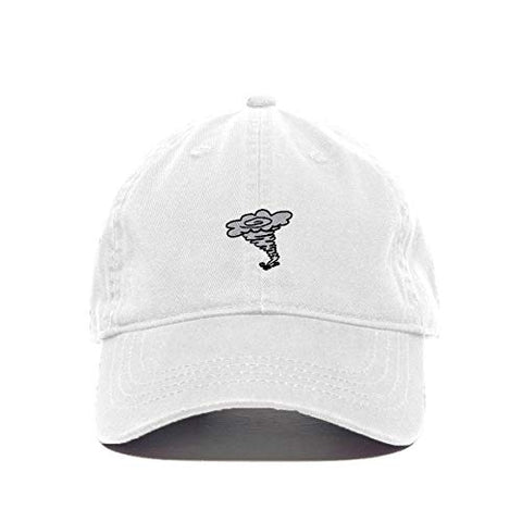 Tornado Baseball Cap Embroidered Cotton Adjustable Dad Hat