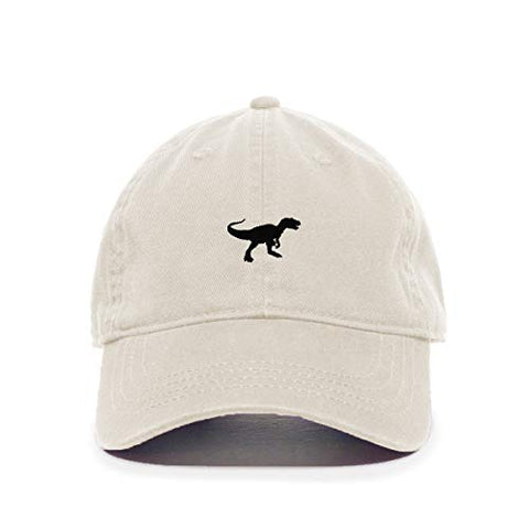 Dinosaur Baseball Cap Embroidered Cotton Adjustable Dad Hat