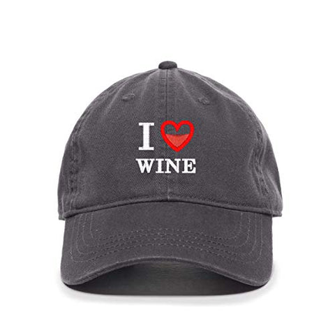 I Love Vine Baseball Cap Embroidered Cotton Adjustable Dad Hat