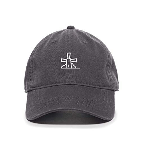 Windmill Baseball Cap Embroidered Cotton Adjustable Dad Hat