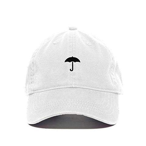 Umbrella Baseball Cap Embroidered Cotton Adjustable Dad Hat