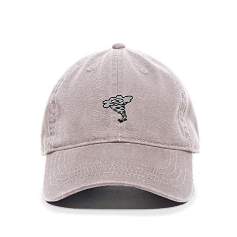 Tornado Baseball Cap Embroidered Cotton Adjustable Dad Hat