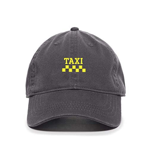 Taxi Baseball Cap Embroidered Cotton Adjustable Dad Hat