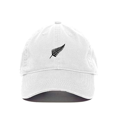 Fern Baseball Cap Embroidered Cotton Adjustable Dad Hat