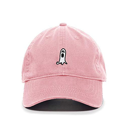 Scary Ghost Screaming Halloween Baseball Cap Embroidered Cotton Adjustable Dad Hat