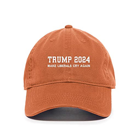 Trump Make Liberals Cry Again Baseball Cap Embroidered Cotton Adjustable Dad Hat