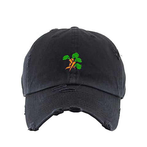 Carrots Vintage Baseball Cap Embroidered Cotton Adjustable Distressed Dad Hat