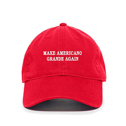 Make Americano Grande Again Baseball Cap Embroidered Cotton Adjustable Dad Hat