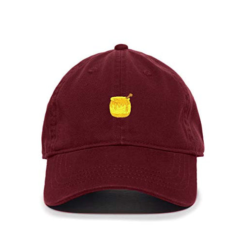 Honey Pot Baseball Cap Embroidered Cotton Adjustable Dad Hat