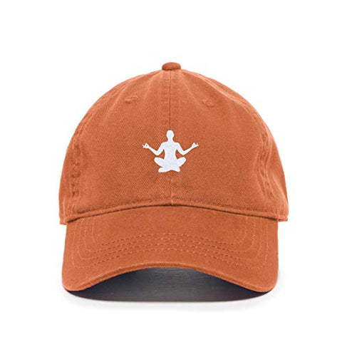 Yoga Baseball Cap Embroidered Cotton Adjustable Dad Hat