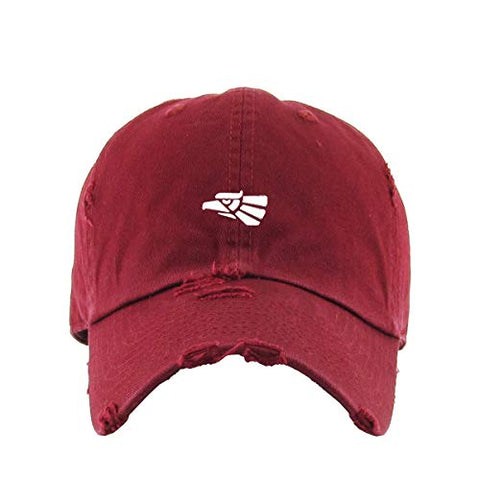 Mexican Eagle Vintage Baseball Cap Embroidered Cotton Adjustable Distressed Dad Hat