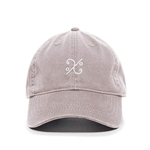 Segno Baseball Cap Embroidered Cotton Adjustable Dad Hat