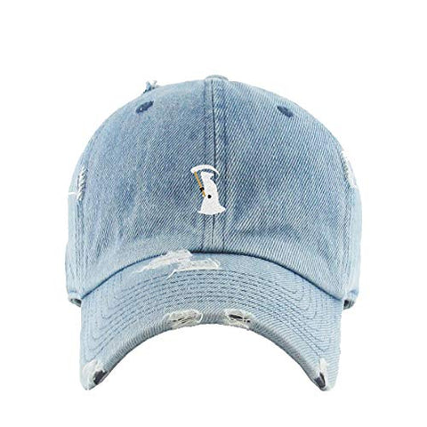 Reaper Angel of Death Vintage Baseball Cap Embroidered Cotton Adjustable Distressed Dad Hat