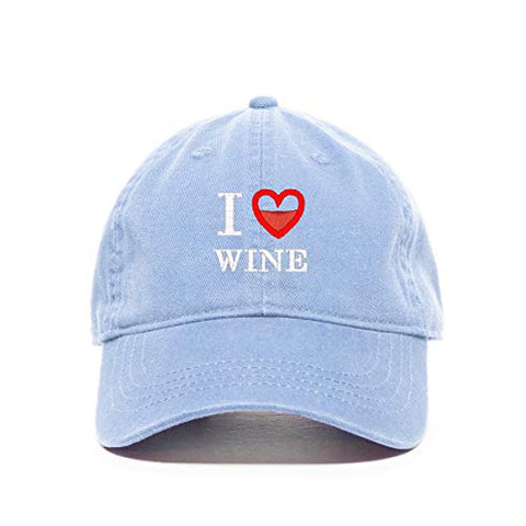 I Love Vine Baseball Cap Embroidered Cotton Adjustable Dad Hat