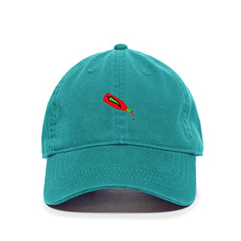 Hot Sauce Bottle Baseball Cap Embroidered Cotton Adjustable Dad Hat