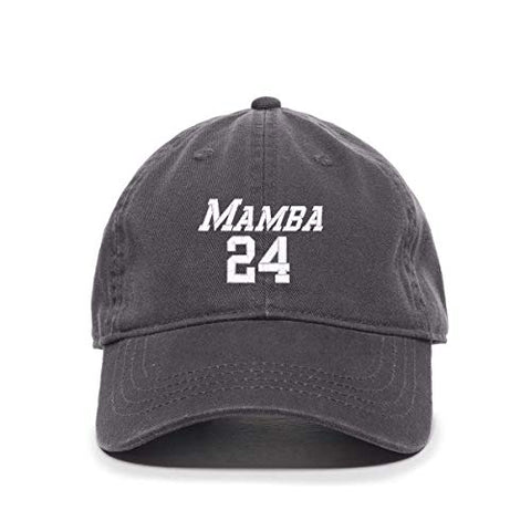 Mamba 24 Kobe Baseball Cap Embroidered Cotton Adjustable Dad Hat