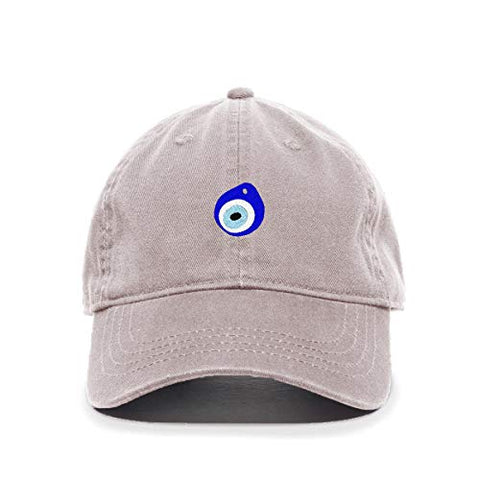 Evil Eye Baseball Cap Embroidered Cotton Adjustable Dad Hat