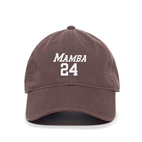 Mamba 24 Kobe Baseball Cap Embroidered Cotton Adjustable Dad Hat