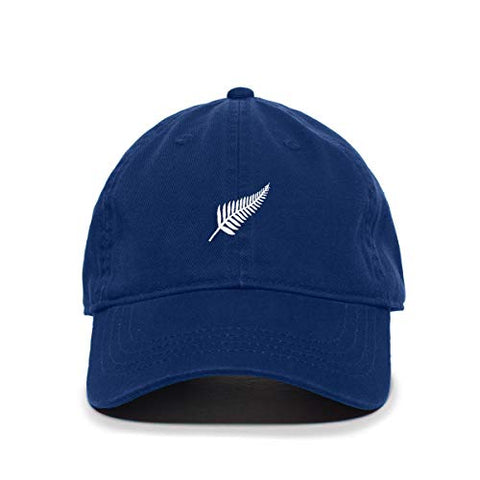 Fern Baseball Cap Embroidered Cotton Adjustable Dad Hat