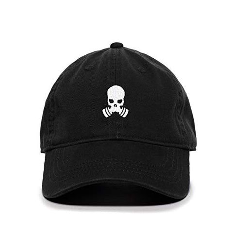 Gas Mask Baseball Cap Embroidered Cotton Adjustable Dad Hat