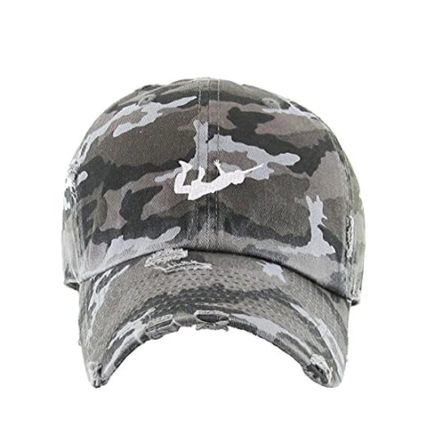 Guy Flying Vintage Baseball Cap Embroidered Cotton Adjustable Distressed Dad Hat