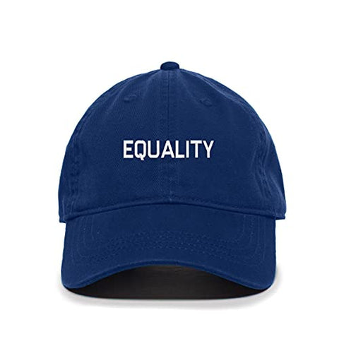 Equality Baseball Cap Embroidered Cotton Adjustable Dad Hat