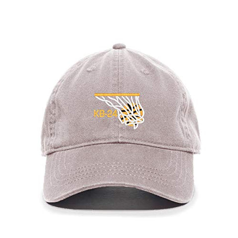 Kobe KB-24 Baseball Cap Embroidered Cotton Adjustable Dad Hat