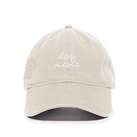 Dog Mama Baseball Cap Embroidered Cotton Adjustable Dad Hat