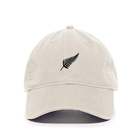 Fern Baseball Cap Embroidered Cotton Adjustable Dad Hat