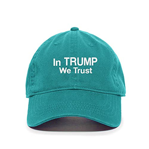 in Trump We Trust Baseball Cap Embroidered Cotton Adjustable Dad Hat