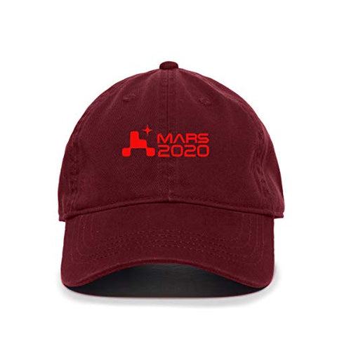 Mars 2020 Rover Logo Baseball Cap Embroidered Cotton Adjustable Dad Hat