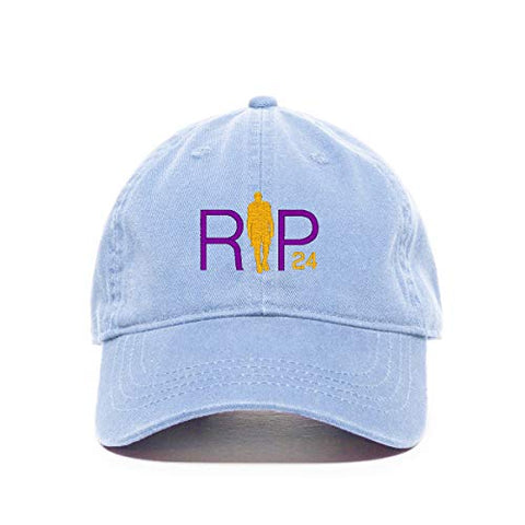 RIP Kobe 24 Baseball Cap Embroidered Cotton Adjustable Dad Hat