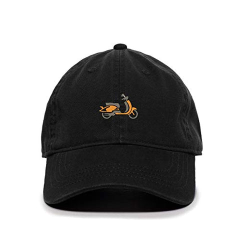 Scooter Baseball Cap Embroidered Cotton Adjustable Dad Hat