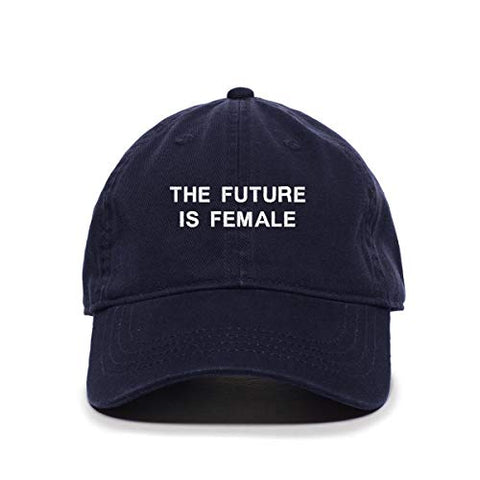 The Future is Female Baseball Cap Embroidered Cotton Adjustable Dad Hat