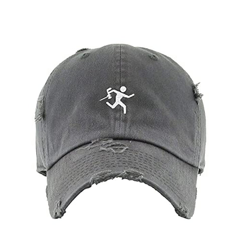 Paintball Vintage Baseball Cap Embroidered Cotton Adjustable Distressed Dad Hat