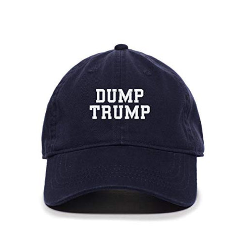 Dump Trump Baseball Cap Embroidered Cotton Adjustable Dad Hat