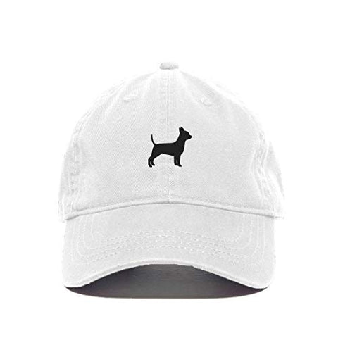 Chihuahua Baseball Cap Embroidered Cotton Adjustable Dad Hat