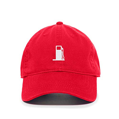 Gas Pump Baseball Cap Embroidered Cotton Adjustable Dad Hat